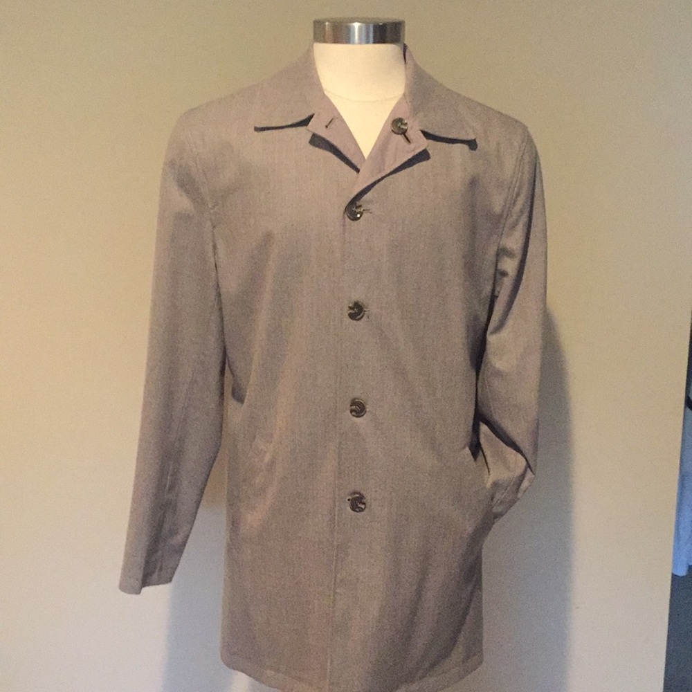 Reversible storm system Raincoat by Loro Piana